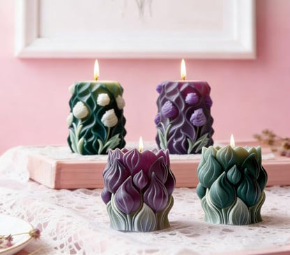 Cylinder Candle Molds