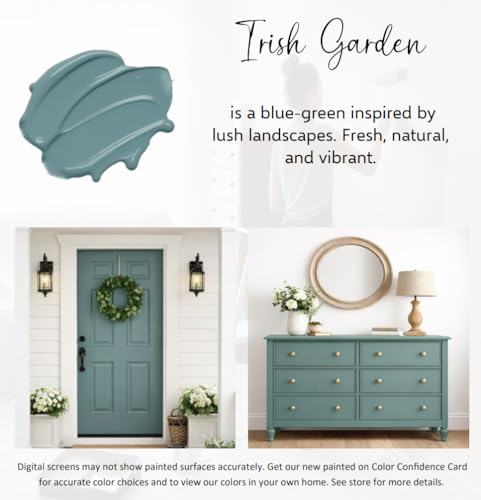 ALL-IN-ONE Paint by Heirloom Traditions, Irish Garden, 8oz Sample (8 Fl Oz)
