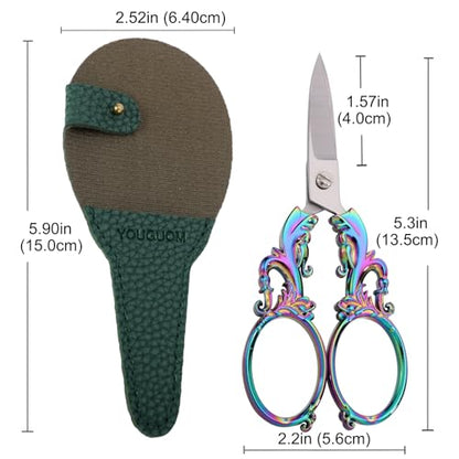 5.3in Crafting Scissors with Cover