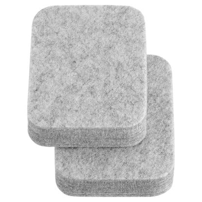 2 Pcs Needle Felting Pad Needled Felting Mat Wool Supplies Thick Firm Base Woolen Block for Beginners Crochet Knitting Projects Kit Tool (2 Count)