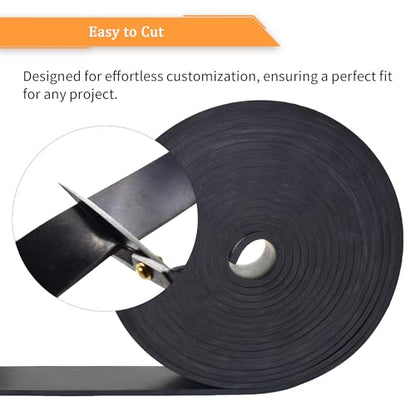 Neoprene Rubber Strips 1 (10 Foot)