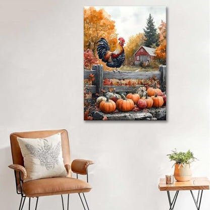 Paint by Numbers Kit for Adults Framed