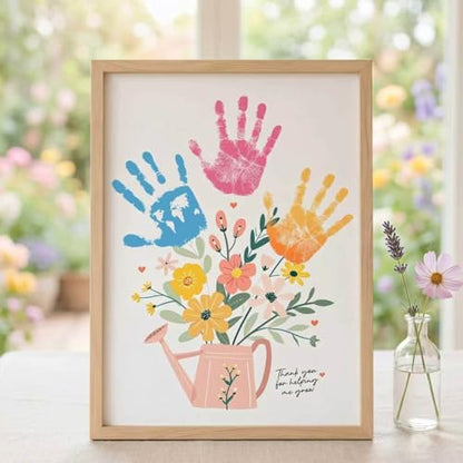 Handprint Flower Kit with Frame