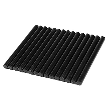 15Pcs Black Glue Gun Sealing Wax Sticks for Wax Seal Stamp (15 Count)
