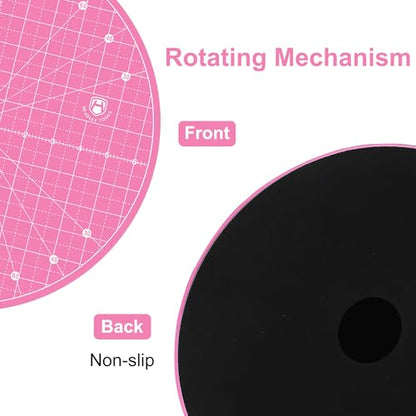13"x13" Round Rotating Cutting Mat