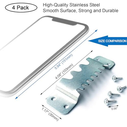 Large Sawtooth Picture Hangers (4 Count)