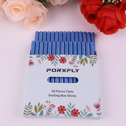 30 Pieces 7mm Sealing Wax Sticks for Glue Gun