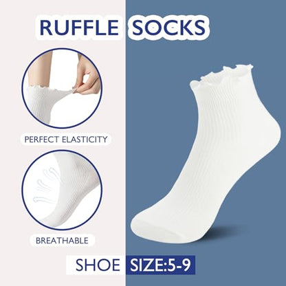 Ruffle Socks Women (12 count)