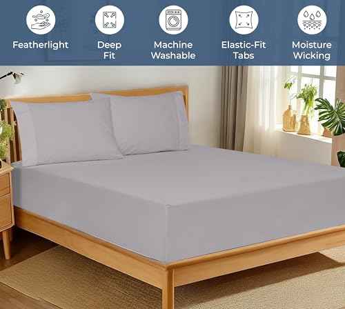 100% Organic Cotton Fitted Sheet