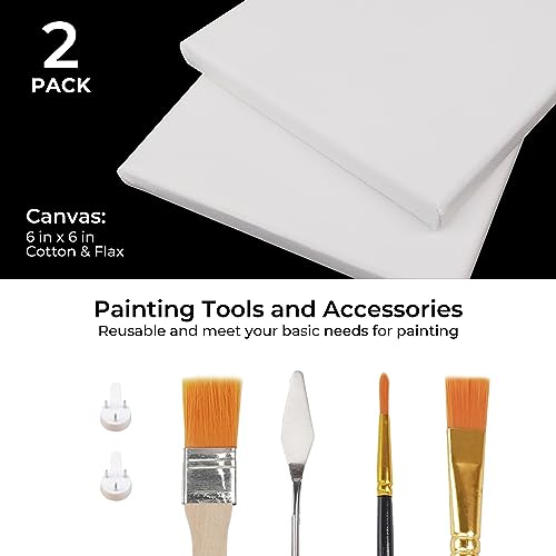 Textured Acrylic Paint Set (12 Fl Oz)