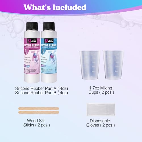 8oz Silicone Mold Making Kit (8 Ounce)