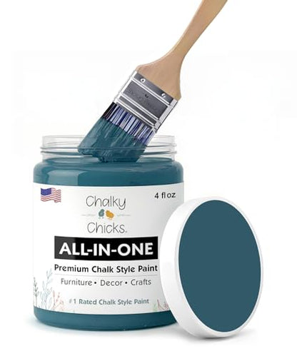 Jaded 4 Fl Oz Chalk Paint for Furniture No Sanding All in One