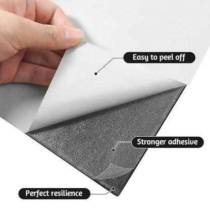 Adhesive Foam Padding Roll Closed Cell Sponge Neoprene Insulation Board Foam Sheet Pad with Sticky Back for Anti Vibration