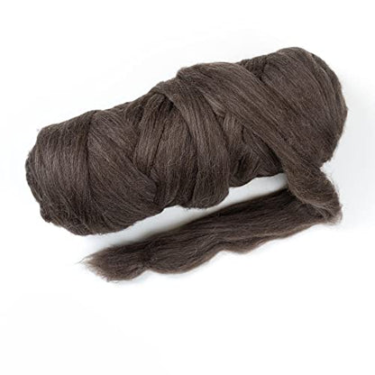 Natural Wool Bulk roving (64 Ounce)
