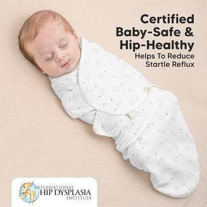 Newborn Swaddles with Zippers (3 Count)