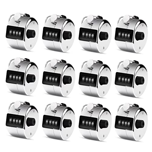 12 Pack Metal Hand Tally Counter 4