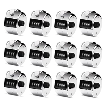 12 Pack Metal Hand Tally Counter 4