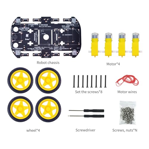 4WD Smart Robot Car Chassis Kit for Arduino Raspberry Pi DIY Programmable TT Motor