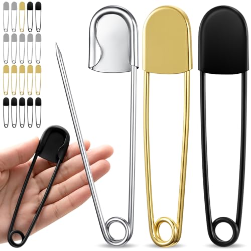 20 Pcs 5 Inch Large Safety Pins (20 Count)