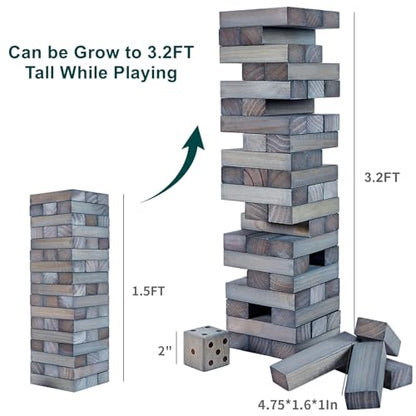 54 PCS Giant Tumble Tower