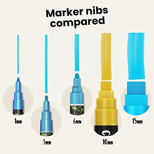 10mm Metallic Car Window Markers