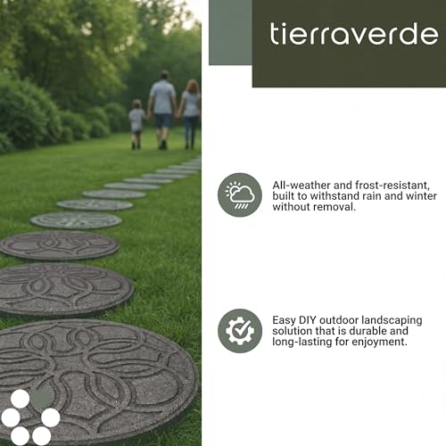 Tierra Verde Pendant Round Rubber Stepping Stones