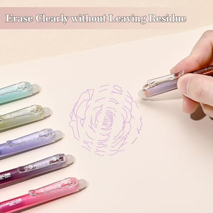 Colored Erasable Pens (12 Count)
