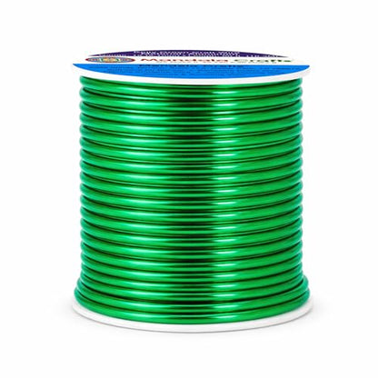 12 Gauge Kelly Green Anodized Aluminum Craft Wire (60 Foot)