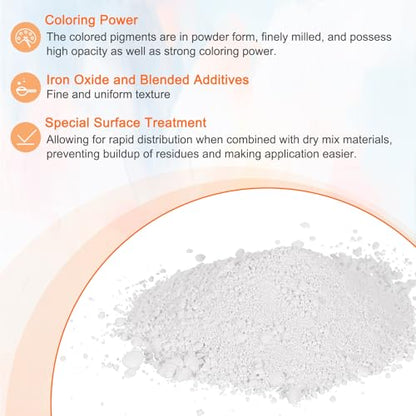 Iron Oxide Powder Concrete Pigment 325 Mesh 3.5oz (28.2 Ounce)