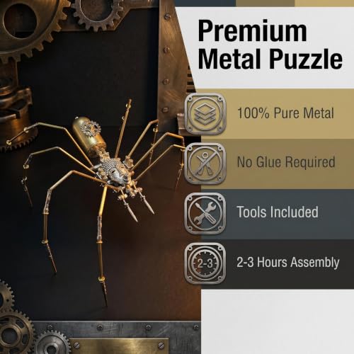 Retro Steampunk Mechanical Insect Craft