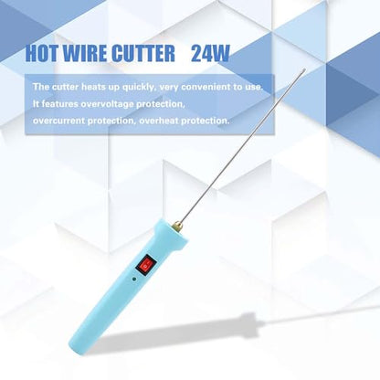 Electric Hot Wire Cutter 24W 20cm Foam Cutting Pen for Upholstery