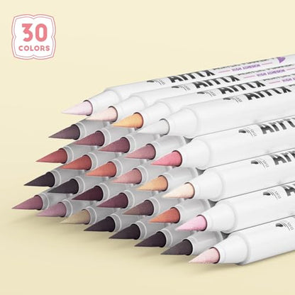 30 Colors Skin Color Acrylic Paint Pens