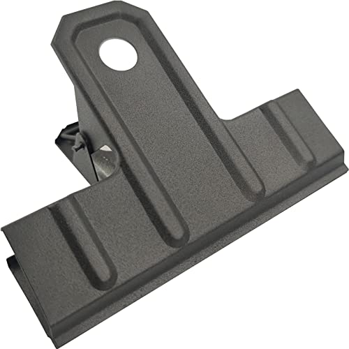 Black Large Bull Clips (10 Count)
