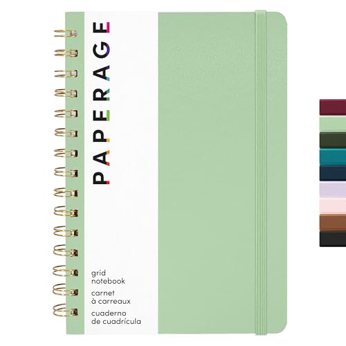 Graph Paper Spiral Notebook & Journal