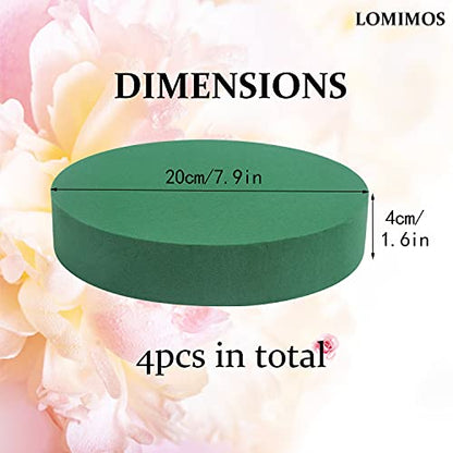 8'' Large Round Floral Foam