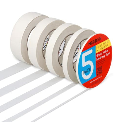 5 Packs White Artist Tape (5 Count)