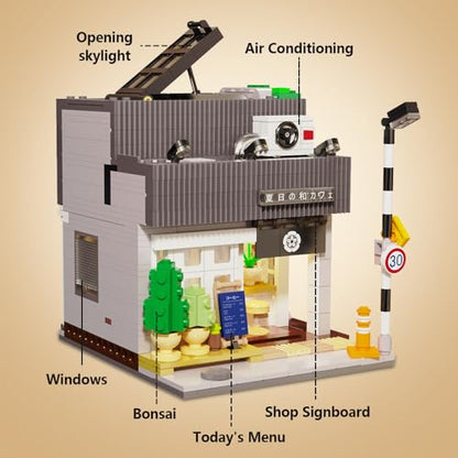 Master C66007W Summer Breeze Coffee Shop Construction Building Set