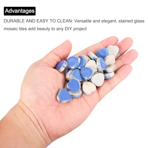 200g Ceramic Mosaic Tiles for Crafts Bulk