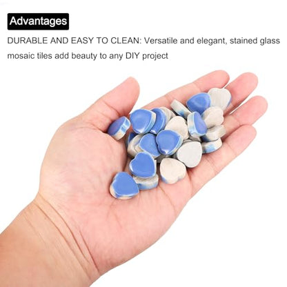 200g Ceramic Mosaic Tiles for Crafts Bulk