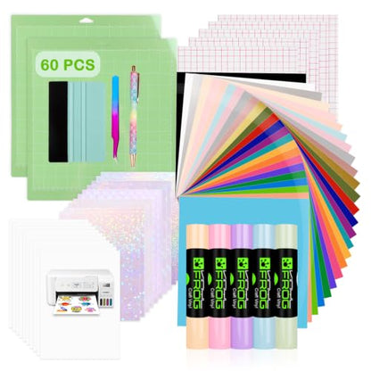 60PCS Accessories Bundle for Cricut Maker and All Explore Air (60 Count)