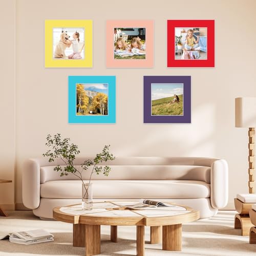 15 Pack 12x12 Picture Mats for 8x8 Photos