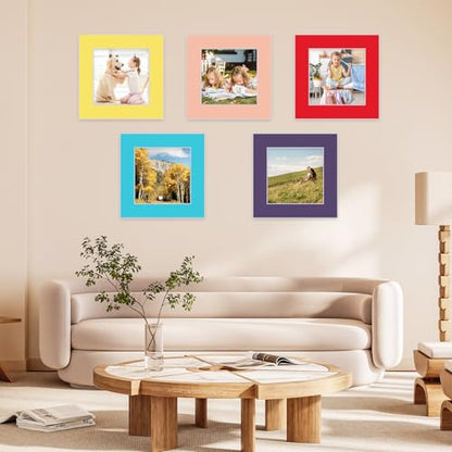 15 Pack 12x12 Picture Mats for 8x8 Photos