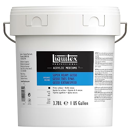 Professional Gesso Surface Prep Medium (128 Fl Oz)