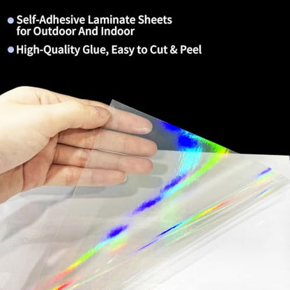 36 Sheets Holographic Sticker Paper