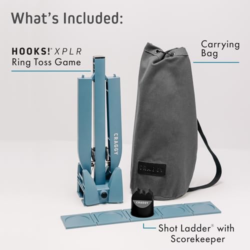 The Original Ring Toss & Shot Ladder Game Hooks XPLR