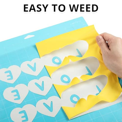 Yellow Heat Transfer Vinyl Roll