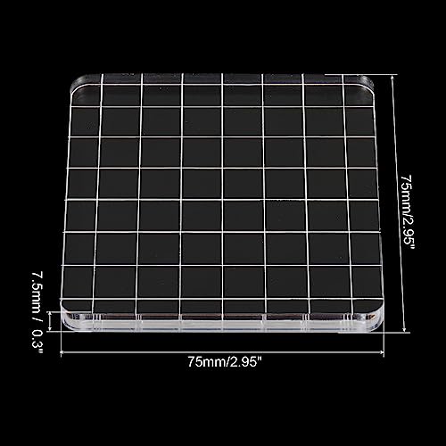3" x 3" Acrylic Stamp Block