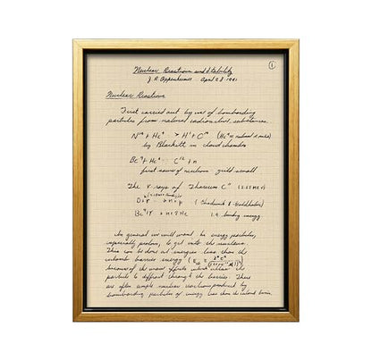 Oppenheimer Canvas