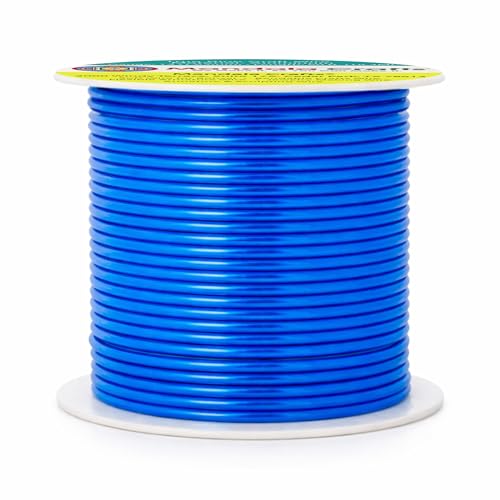 14 Gauge True Blue Anodized Aluminum Craft Wire