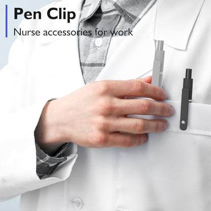 6Pcs 0.5MM Black Ink Gel Pens Smooth Writing (6 Count)